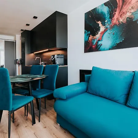 Blue Portovo W Gdansku Blisko Starego Miasta דירה