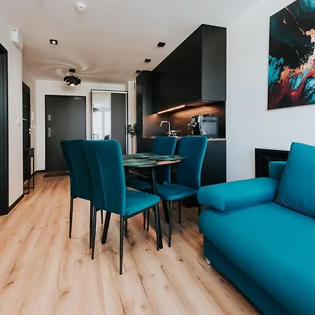 Lägenhet Blue Portovo W Gdansku Blisko Starego Miasta