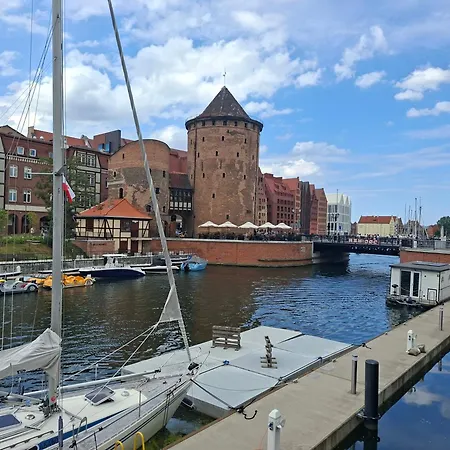 Blue Portovo W Gdansku Blisko Starego Miasta Lägenhet Gdańsk