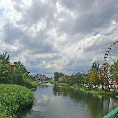 Lägenhet Blue Portovo W Gdansku Blisko Starego Miasta Gdańsk