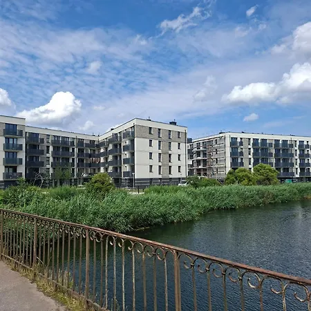 Lägenhet Blue Portovo W Gdansku Blisko Starego Miasta *