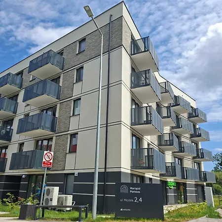 Lägenhet Blue Portovo W Gdansku Blisko Starego Miasta