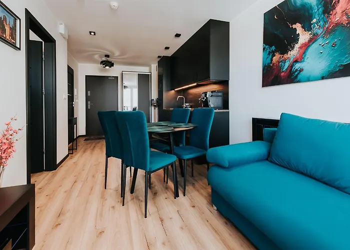 Apartmán Blue Portovo W Gdansku Blisko Starego Miasta
