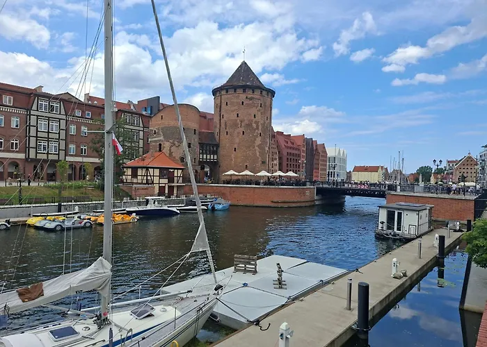 Blue Portovo W Gdansku Blisko Starego Miasta Appartamento Danzica