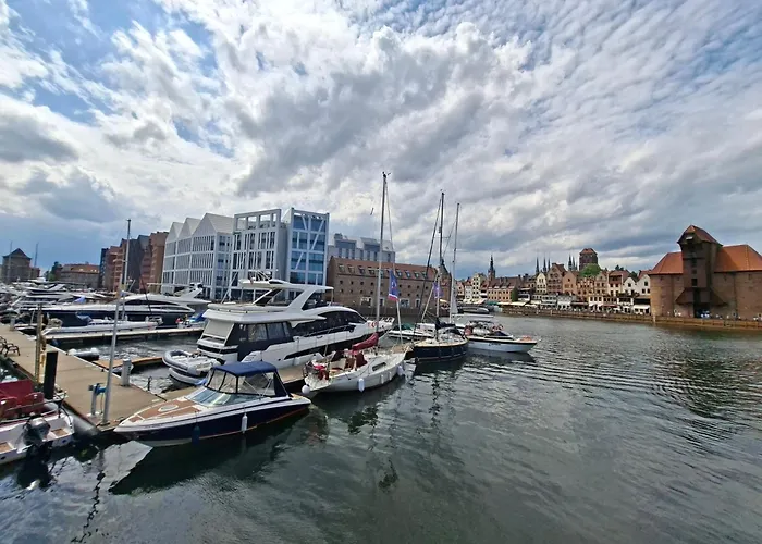 Blue Portovo W Gdansku Blisko Starego Miasta Gdaňsk