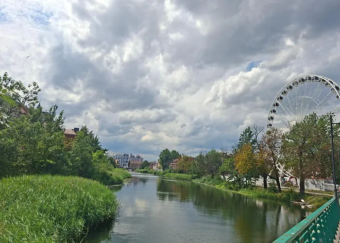 Appartamento Blue Portovo W Gdansku Blisko Starego Miasta Danzica