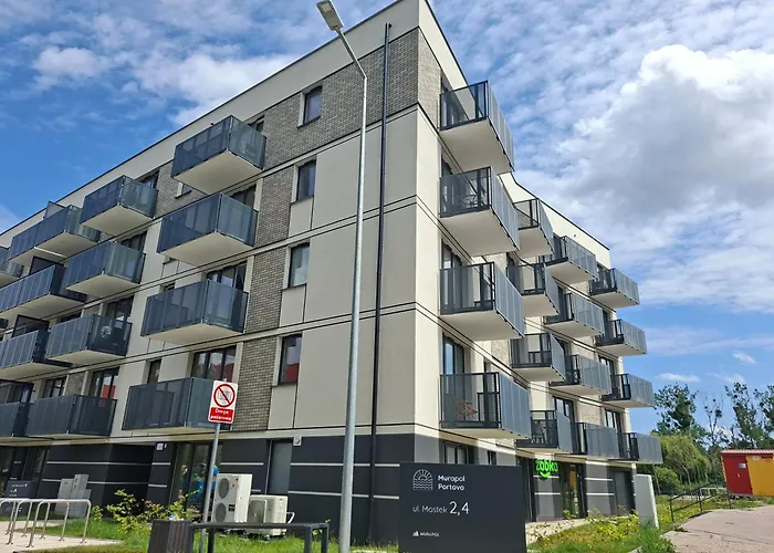 Apartmán Blue Portovo W Gdansku Blisko Starego Miasta